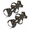 Korkers Adjustable Ultra Ice Cleats Black OS