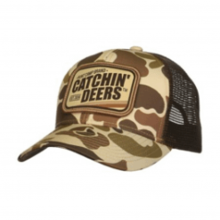 Catchin' Deers Non-Typical Mesh Back Cap - Old School Camo - OSFM