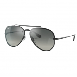 Ray-Ban Sunglasses Ray-Ban Blaze Aviator Sunglasses - Black Frame - Grey Gradient