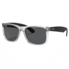 Ray-Ban Sunglasses Ray-Ban Justin Mix Color Sunglasses - Transparent Black Frame - Grey Classic