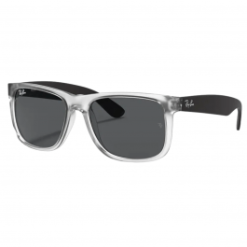 Ray-Ban Sunglasses Ray-Ban Justin Mix Color Sunglasses - Transparent Black Frame - Grey Classic