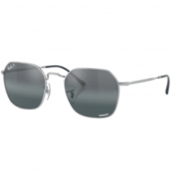 Ray-Ban Sunglasses Ray-Ban Jim Sunglasses - Silver Frame - Silver Blue Mirror Chromance