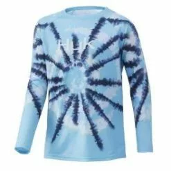 Huk Youth Spiral Dye Pursuit Shirt