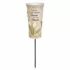 Carson Home Accents Vase Stake-In Our Hearts, Detachable Stake, Indoor/Outdoor Use