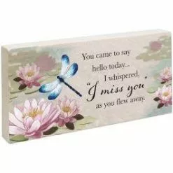 Carson Home Accents Marble Paver I Miss You