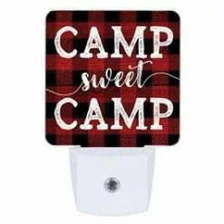 Carson Home Accents Camp Sweet Nightlight