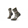 Smartwool Women's Hike Light Cushion Stitch Stripe Mid Crew Socks