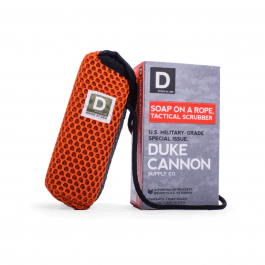 Duke Cannon Supply Duke Cannon Soap On A Rope Tactical Scrubber 1 Duke Cannon Supply Duke Cannon Soap On A Rope Tactical Scrubber
