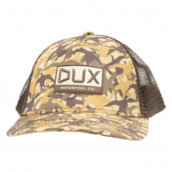DUX Waterfowl Co. DUX Cupped Dux Camo Hat - Cupped Dux Camo - OSFM