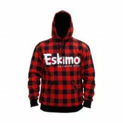 Eskimo Buffalo Plaid Cotton Hoodie