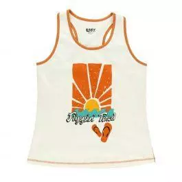 Lazy One Flippin' Tired Women's Tank Top 1 Lazy One Flippin' Tired Women's Tank Top