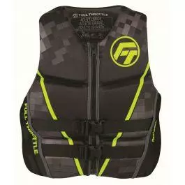 Absolute Onyx Full Throttle Men's Rapid-Dry Flex-Back Life Jacket 1 Absolute Onyx Full Throttle Men's Rapid-Dry Flex-Back Life Jacket