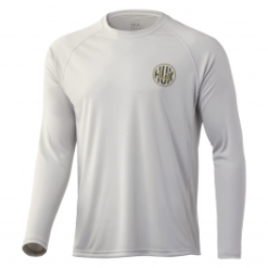 HUK Men's Bass Banner Pursuit LS Shirt