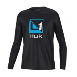 HUK Youth Reflection Pursuit LS Shirt