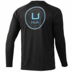 HUK Men's Circle Scatter Pursuit LS Shirt