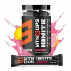 MTN OPS Ignite Trail Packs - Supercharged Energy & Focus - Pink Lemonade