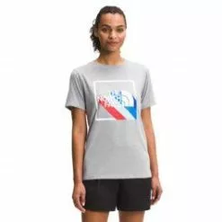 The North Face Women's Short Sleeve Americana Tri-Blend Tee