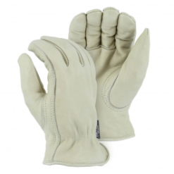 Majestic Winter Lined Cowhide Drives Gloves