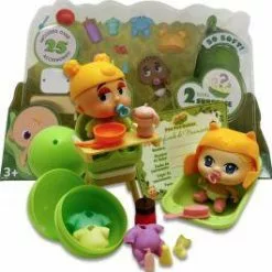 THIN AIR BRANDS Thin Air Pea Pod Babies Dinner & Bath Time Set